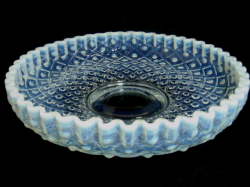 フェントン　ホブネイル&ダイヤモンドレース　フレンチオパールセント　ボウル（深皿）【AWG0170】