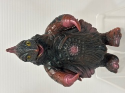 1978年☆ポピー☆ベムスター（足型あり）☆キングザウルスシリーズ☆ソフビ人形 １５．３ｃｍ 当時物 ウルトラ怪獣 JAPAN 版権有 現状【RT0071】