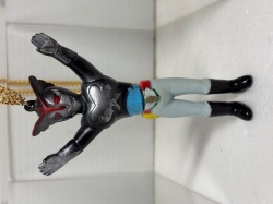 チェーン付☆バロムワン☆昭和レトロ☆ソフビ人形 11．0cm
