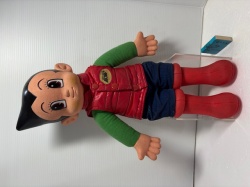 鉄腕アトム　ソフビ人形　61年前購入レア物　昭和アニメレトロ 当時物】鉄腕アトム ソフビ フィギュア 約55cm 昭和レトロ 人形