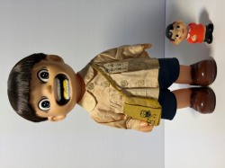 特大☆あんそにい☆まことちゃん☆ソフビ人形 40．0cm 520g 放映