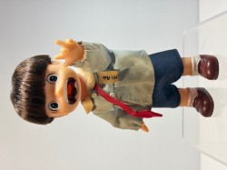 あんそにい☆まことちゃん☆ソフビ人形 １６．０ｃｍ 当時物 楳図かずお アニメ 版権有 現状 【RT0256】　