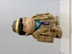 渥美清☆ふうてんの寅さん☆ソフビ人形 １０．４ｃｍ 当時物 俳優 芸能人 現状 【RT0303】