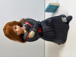 スケバン刑事☆ザ・スケバン☆トーキング☆ソフビ人形 ２０．０ｃｍ ２７０ｇ 当時物 現状 動作未確認【RT0305】