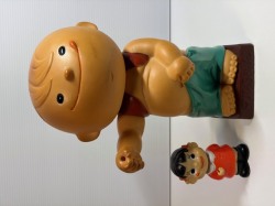 店頭用・カウンター用☆東洋水産☆マルちゃん☆ソフビ人形☆貯金箱