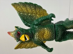 日東☆大巨獣ガッパ☆ソフビ人形 体長 １７．０（頭～尾） JAPAN 日活 現状 【RT0337】