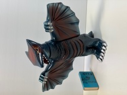 袋・タグ付☆復刻版☆日東☆ギャオス☆ソフビ人形 スタンダード １７．８ｃｍ １５０ｇ 大映 版権有 現状 【RT0348】