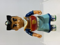 1976年☆ポピー☆GA-77☆超合金☆赤胴鈴之助☆人形 １０．０ｃｍ 当時物 版権有 アニメ JAPAN 現状 【RT0457】