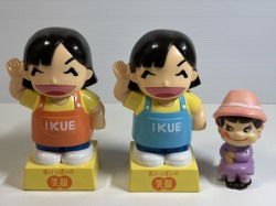 ２体セット☆榊原郁恵☆農林中金☆信漁連☆漁協 人形 貯金箱 １４．８ｃｍ 企業物 非売品 芸能人 タレント 歌手 現状 【RT0471】