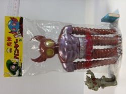 大型☆開封品☆袋付・タグ付☆魔神バンダー☆普通顔☆ソフビ人形  ２６．０ｃｍ 版権有 JAPAN 現状 【RT0555】
