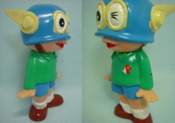 超レア☆藤子・F・不二雄 アニメ パーマン1号 初期 ソフビ人形  