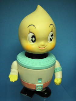 カネカロン　ソフビ　企業物　カンキャラ　非売品　レア　レトロ　アンティーク 希少☆東邦ガス かわいい炊飯器型 キャラクター ソフビ人形 17