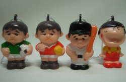 4体セット！山之内製薬 マキロン坊や3体・痒み止めパッチの女の子