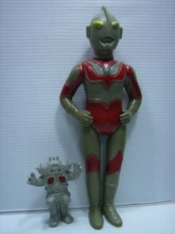 ブルマァク 帰ってきたウルトラマン ソフビ人形 大 29．3cm 当時 