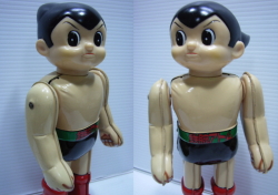 NTT サンクスフェア 鉄腕アトム ブリキ ロボット 22．4cm 当時物