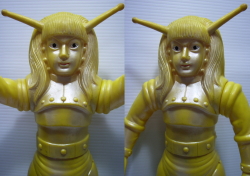 美品☆ブルマァク マグマ大使 ソフビ人形 大型 37．3cm 275g 