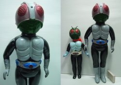 特大☆バンダイ 仮面ライダー ソフビ人形 36．0cm 放映当時物 