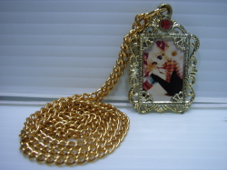 キャンディキャンディ ミラーペンダント チェーン付 当時物 アニメ