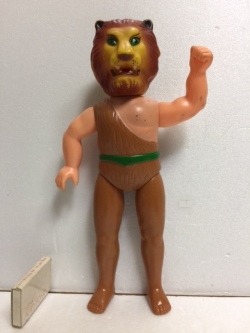 【当時物】　タイガーマスク　ライオンマン　ソフビ Yahoo!オークション -「ライオンマン ソフビ」の落札相場・落札価格