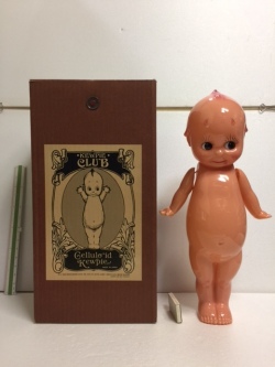 特大☆箱入☆キューピー クラブ KEWPIE CLUB キューピー セルロイド