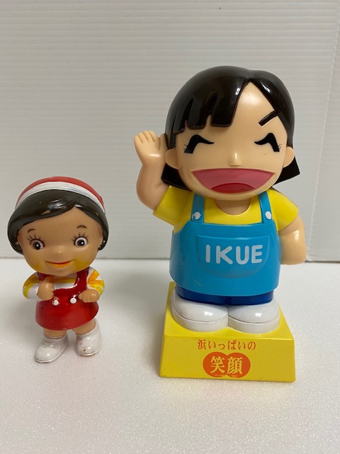 榊原郁恵（ブルー）☆農林中金☆信漁連☆漁協 人形 貯金箱
