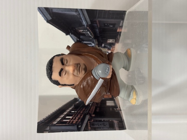 座頭市☆勝新太郎☆時代劇☆ソフビ人形 7．5cm 当時物 俳優