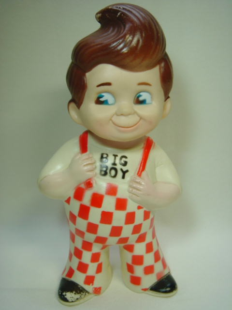 ビッグボーイ BIG BOY ソフビ人形 貯金箱 アメリカ 1978年 【TO0790】