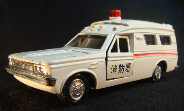 ヨネザワトーイ ダイヤペット NO.P-25 トヨペット クラウン 救急車 箱付き
