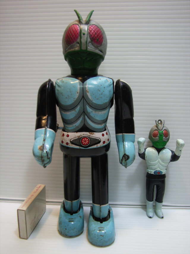 希少☆メーカー：エンゼル 仮面ライダー ブリキ ロボット 22．5cm 