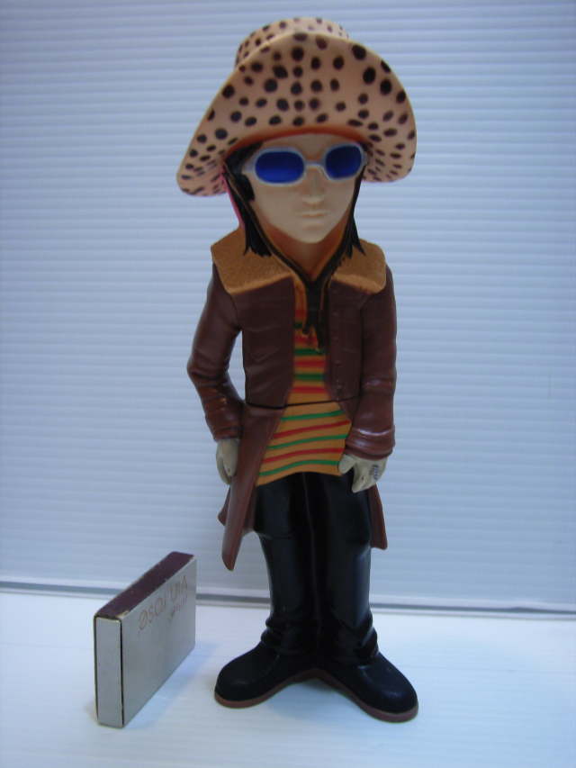 X JAPAN hide ヒデ ソフビ人形 20．3cm 当時物 日本製 現状