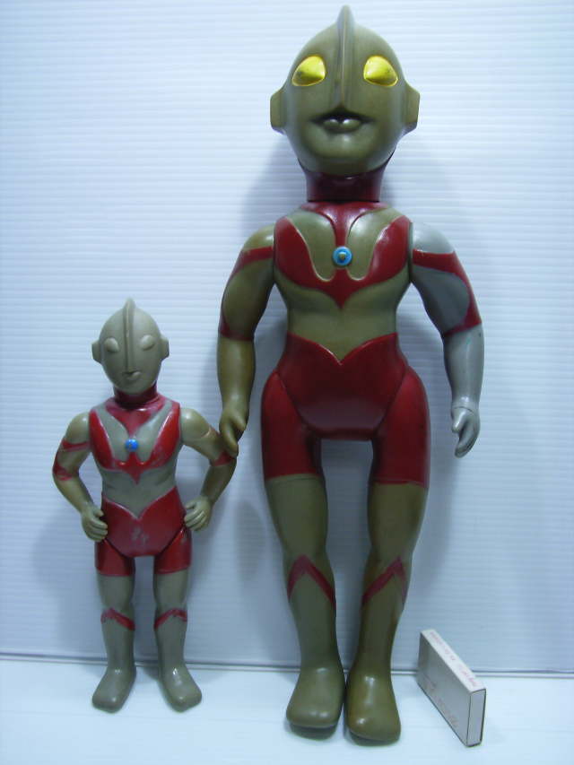 希少 ブルマァク ウルトラマン ミニソフビ 当時物 むずかしく