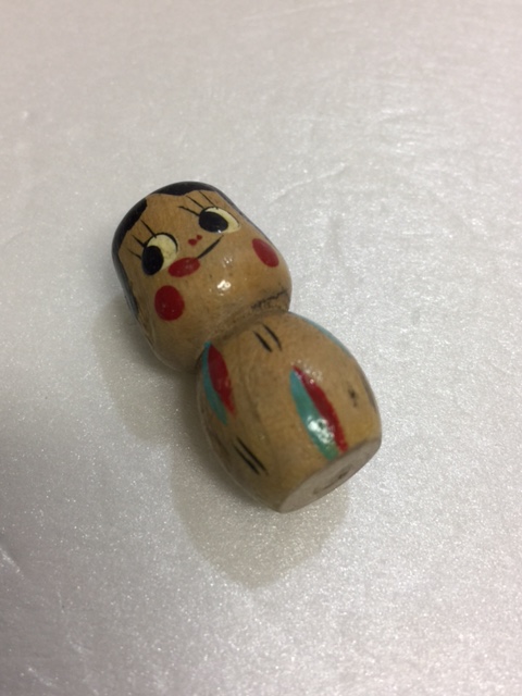 大珍品。ペコちゃん？こけし 取付けよ 不二家？