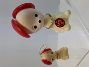 ２体セット☆藤沢薬品工業☆チオクタン☆ソフビ人形 ９．５ｃｍ 当時物 企業物 非売品 現状【RT0367】