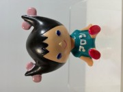 東邦レーヨン☆アロンちゃん☆昭和レトロ☆ソフビ人形 ７．２ｃｍ 当時物 企業物 非売品 現状【RT0412】