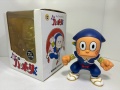 開封品☆箱付☆忍者ハットリくん☆貫蔵☆カンゾウ ソフビ人形 １５．２ｃｍ １６０ｇ メディコムトーイ 版権有 アニメ 現状 【AT2401】