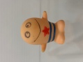 バンダイ☆1985年☆ドロンパ☆オバケのＱ太郎☆ソフビ人形 ４．５ｃｍ 昭和レトロ 放映当時物 アニメ 現状　【RT0024】