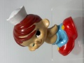 1962年☆ヤシカカメラ☆マグネット付☆ヤシカのヤッちゃん☆ソフビ人形☆赤色 １０．０ｃｍ 当時物 企業物 非売品 現状【RT0160】