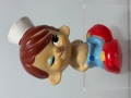 1962年☆ヤシカカメラ☆ヤシカのヤッちゃん☆ソフビ人形☆赤色 １０．０ｃｍ 当時物 企業物 非売品 現状【RT0161】
