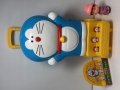 ロッテ☆ドラえもん☆ピョコピョコキャスター☆人形 ３６．５ｃｍ ６４０ｇ1999年当時物 版権有 アニメ 現状【RT0167】