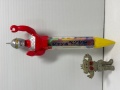 未開封☆昭和レトロ☆ウルトラセブン☆ジャンボペンシル☆ソフビ人形 ３１．３cm 当時物 版権有 現状 【RT0177】