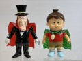 ２体セット☆1989年☆バンダイ☆悪魔くん・メフィスト老☆ソフビ人形 １３．５ｃｍ 当時物 アニメ JAPAN 現状【RT0423】