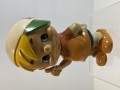 日清食品☆ちびっこ☆坊や☆ソフビ人形 １５．２ｃｍ 当時物 企業物 非売品 現状 【RT0480】