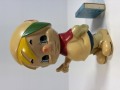 日清食品☆ちびっこ☆坊や☆ソフビ人形 １５．２ｃｍ 当時物 企業物 非売品 現状 【RT0128】