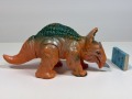 マルサン☆怪獣☆昭和レトロ☆ソフビ人形 長さ２３．５cm  当時物 スタンダード JAPAN 現状【RT0586】