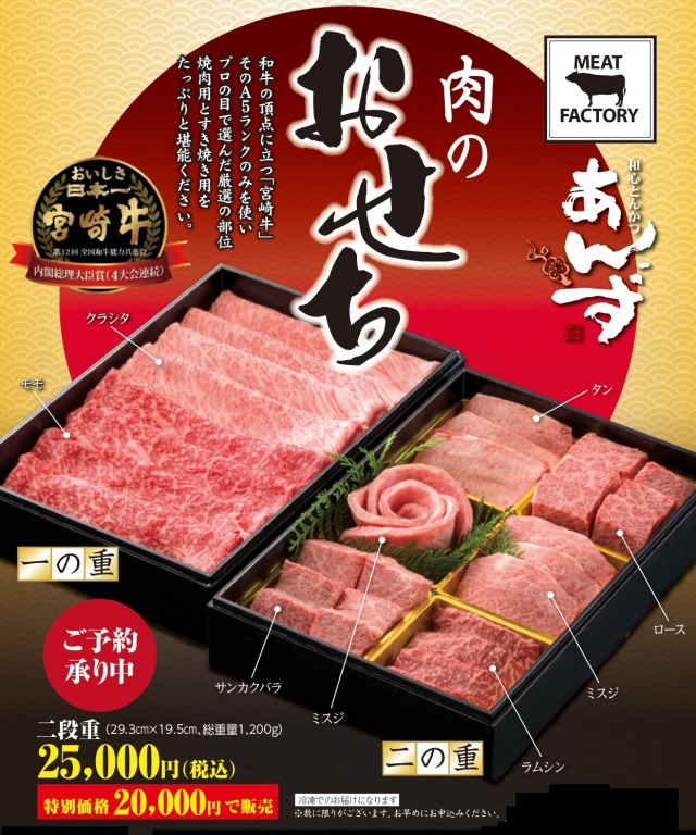 あんずの肉おせち2023