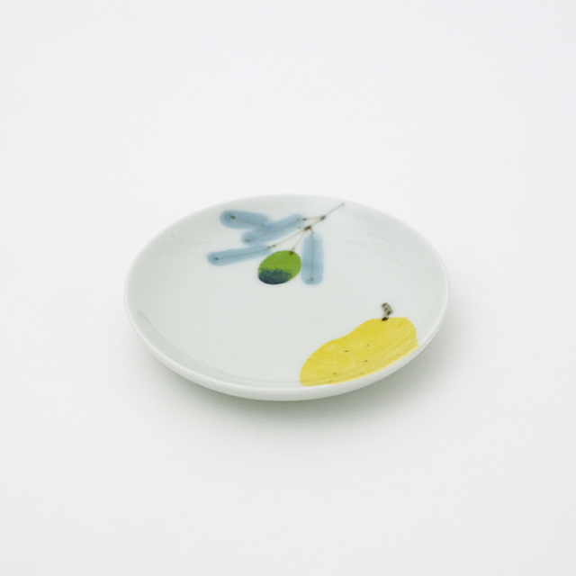 波佐見焼 和食器 うつわ 器 うつわ好き 　陶房青　マティーニ　３寸皿　丸皿　プレート