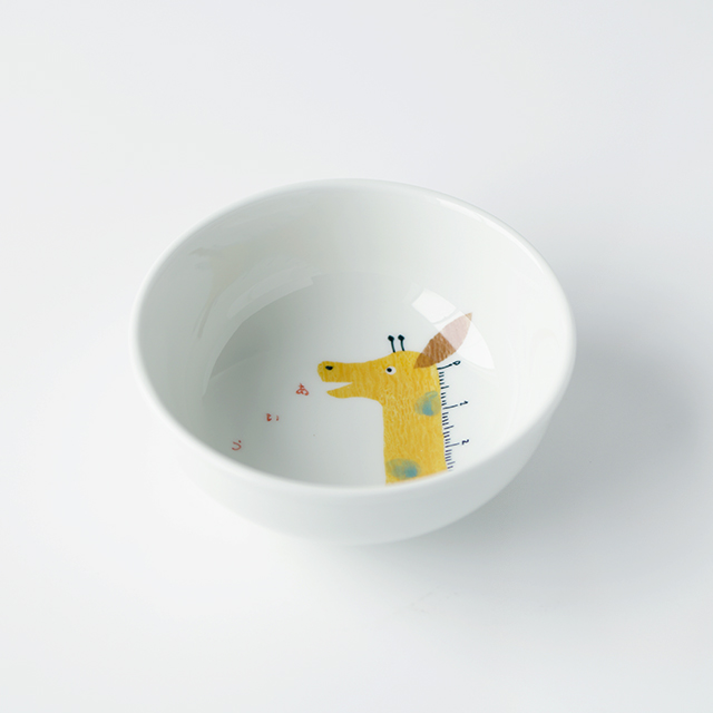 波佐見焼　陶房青　AO SHOP　吉村陶苑　MPots　こども　食器　子ども　こどもうつわ　動物　どうぶつ　ボウル　鉢　丼
