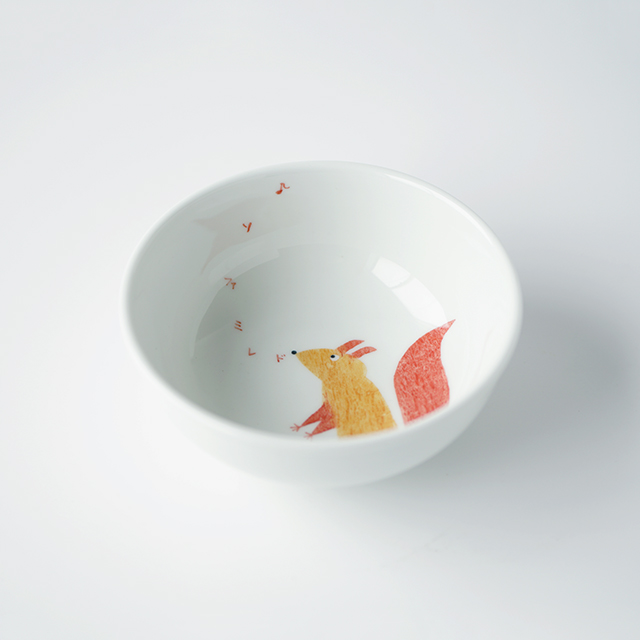 波佐見焼　陶房青　AO SHOP　吉村陶苑　MPots　こども　食器　子ども　こどもうつわ　動物　どうぶつ　ボウル　鉢　丼