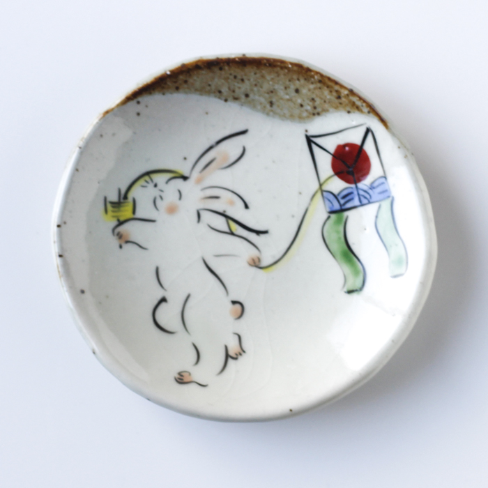 波佐見焼　陶房青　AO SHOP　Ao　アオ　吉村陶苑　　通販　食器　鬼絵　うさぎ
