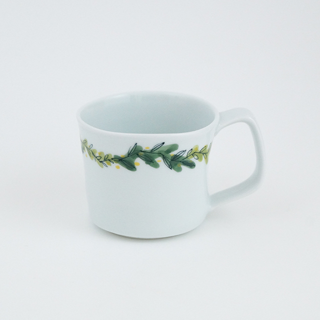 波佐見焼 和食器 うつわ 器 うつわ好き 陶房青 吉村陶苑 Ao AOSHOP おしゃれ かわいい 花 フローラル ボタニカル マティーニ セール SALE